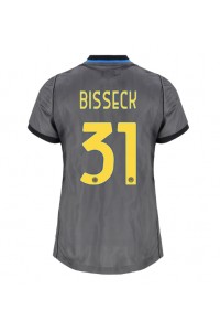 Inter Milan Yann Bisseck #31 Jalkapallovaatteet Naisten Kolmaspaita 2026-27 Lyhythihainen